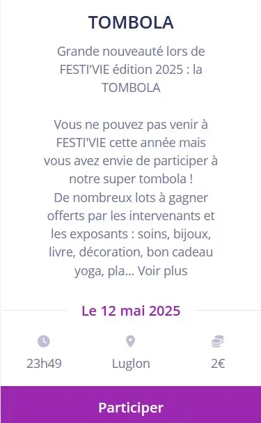 tombola festivie