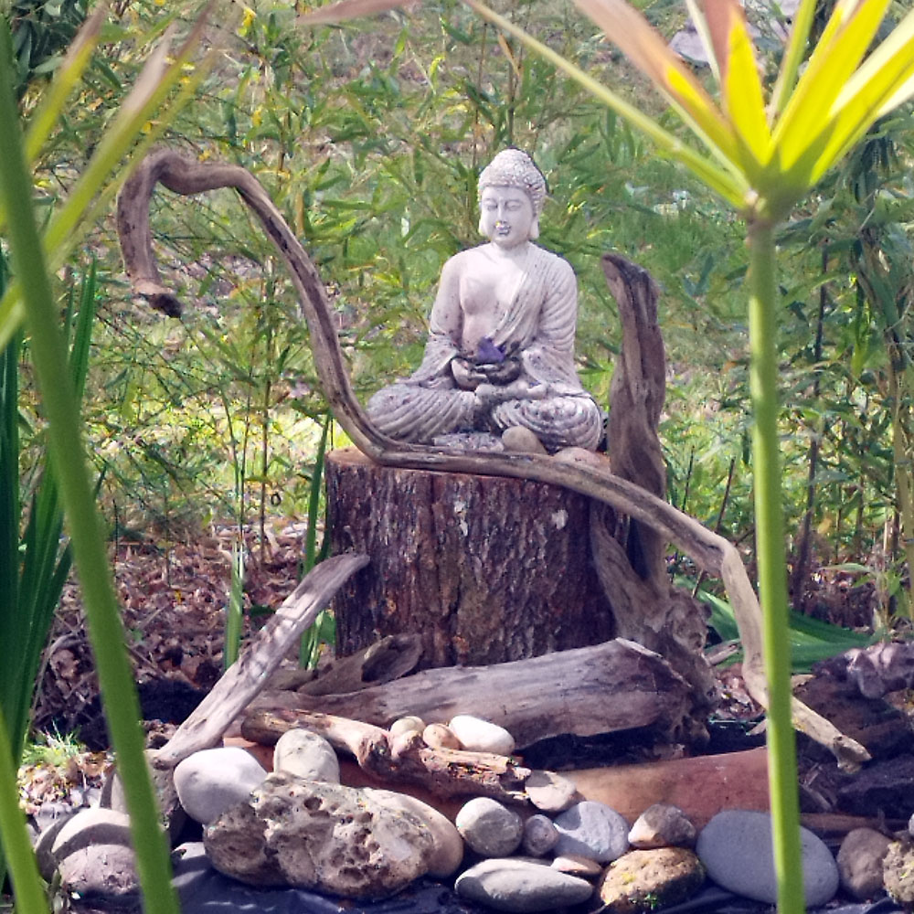 sculpture mare aux fées